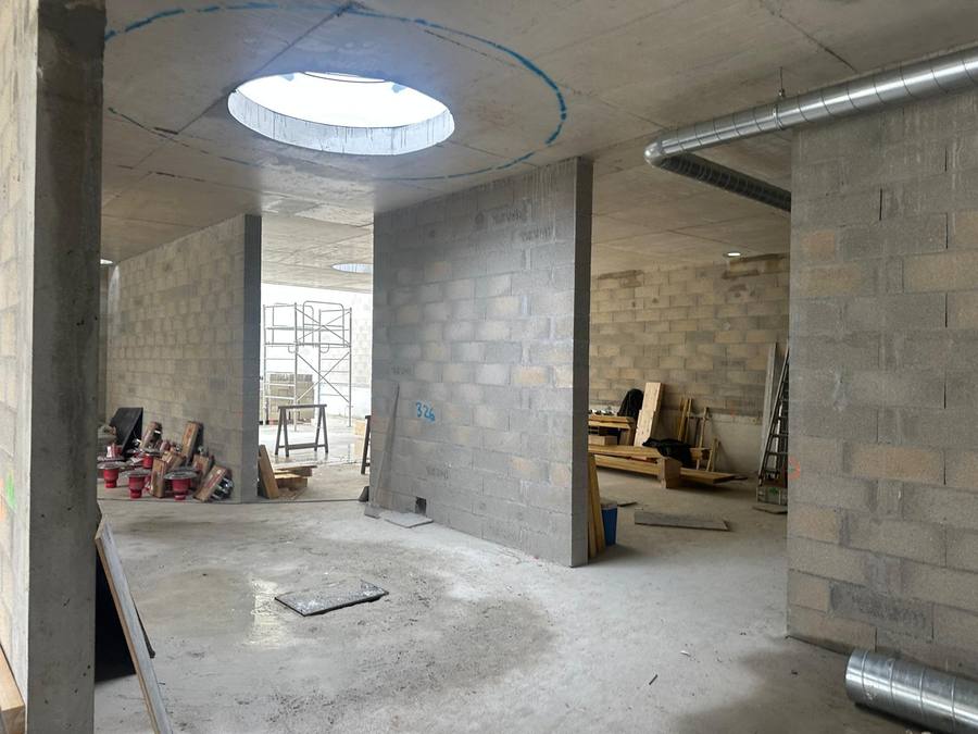 Chantier du groupe scolaire de Fontenay-Trésigny (77) — vue 10