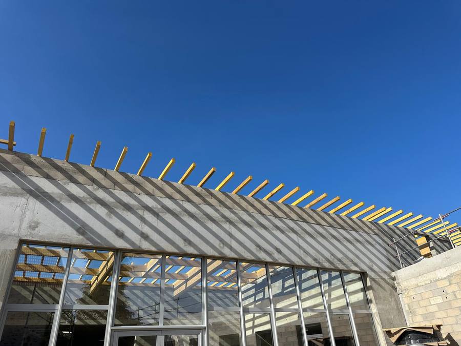 Chantier du groupe scolaire de Fontenay-Trésigny (77) — vue 13