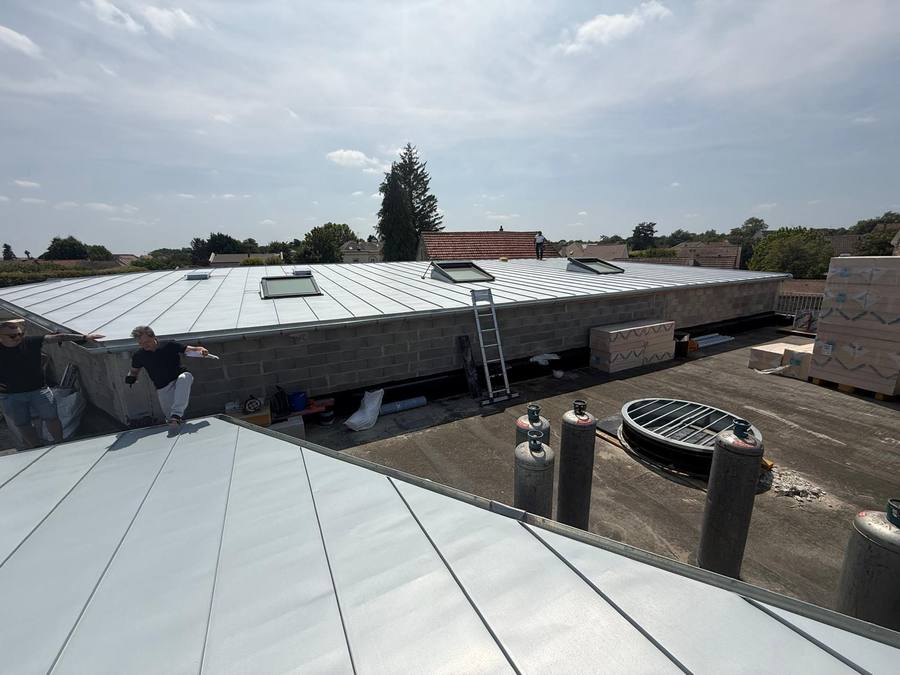 Chantier du groupe scolaire de Fontenay-Trésigny (77) — vue 17