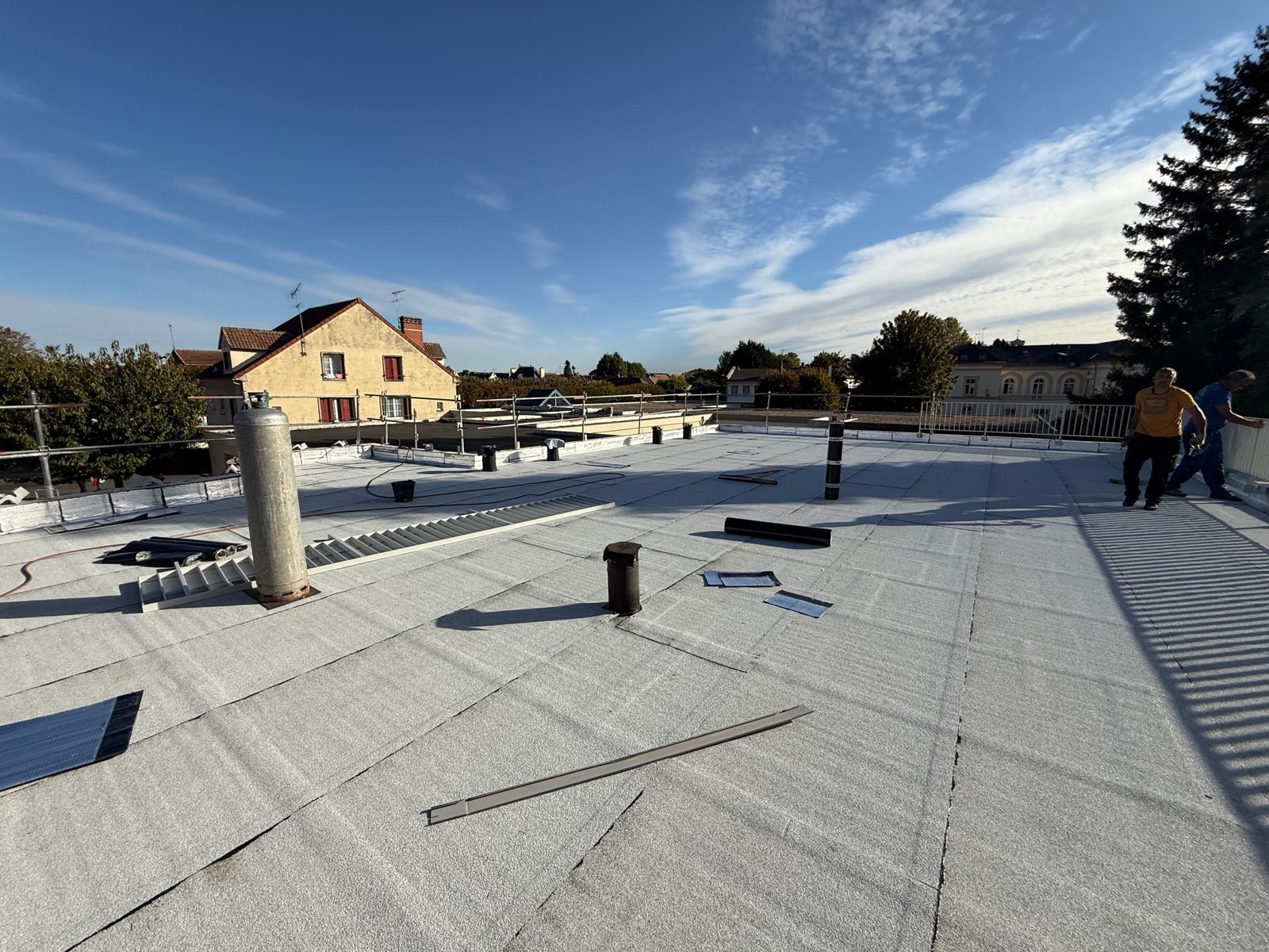 Chantier du groupe scolaire de Fontenay-Trésigny (77) — vue 18
