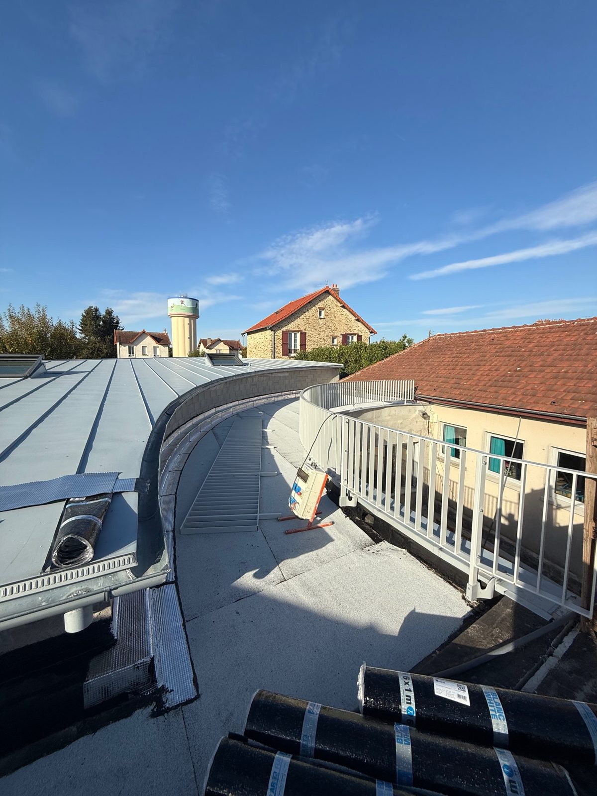 Chantier du groupe scolaire de Fontenay-Trésigny (77) — vue 19