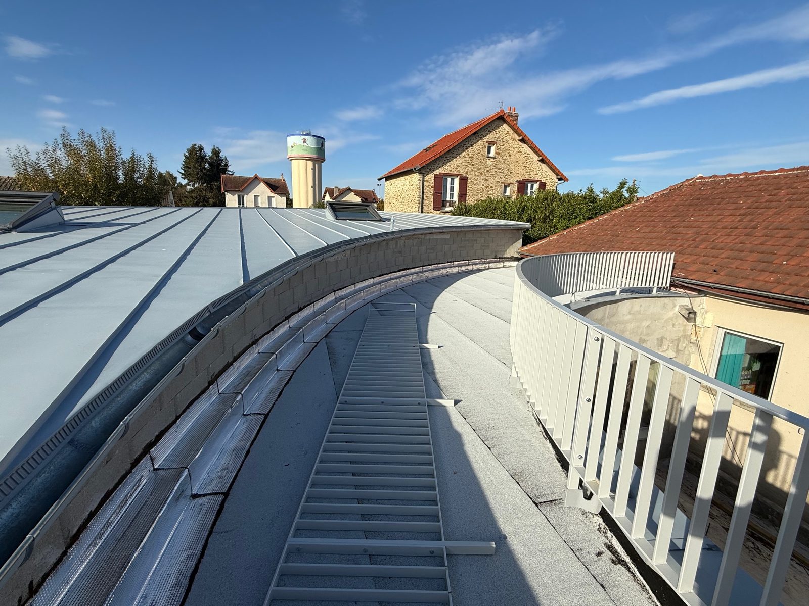 Chantier du groupe scolaire de Fontenay-Trésigny (77) — vue 20
