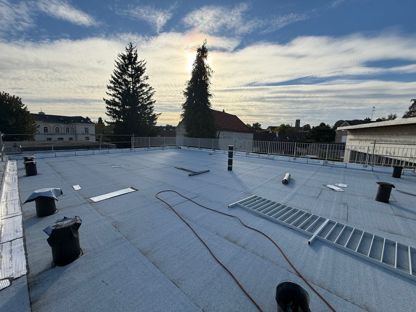 Chantier du groupe scolaire de Fontenay-Trésigny (77) — vue 21