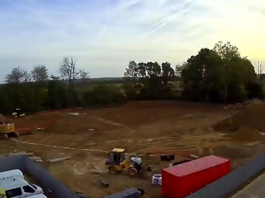Chantier de la déchèterie de Saclay (91) — vue 2