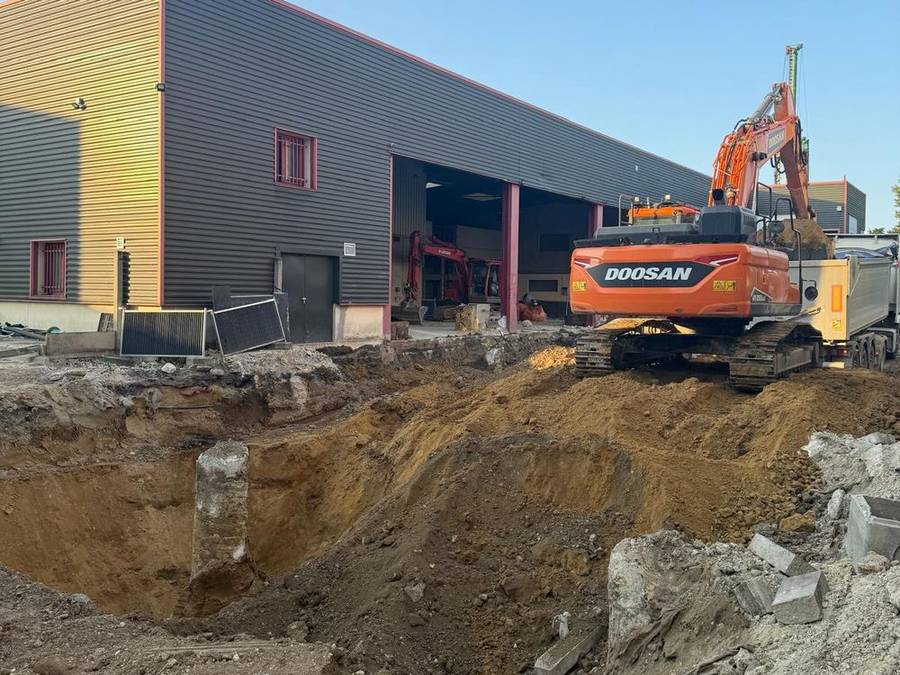 Chantier du centre de tri de Sevran (93) — vue 3