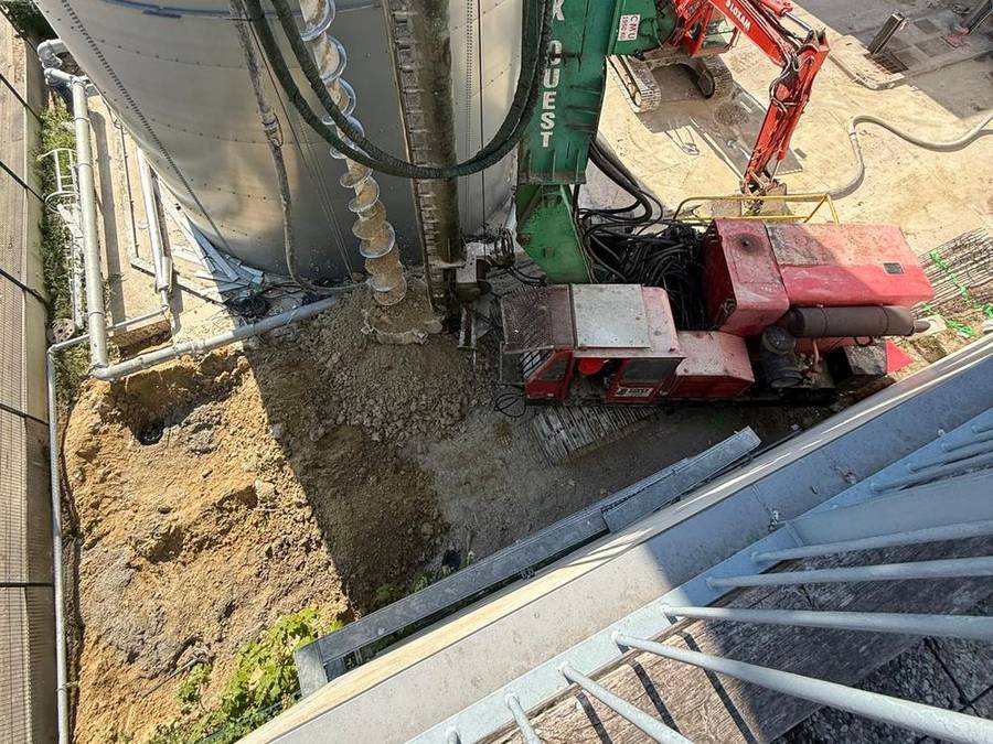 Chantier du centre de tri de Sevran (93) — vue 5