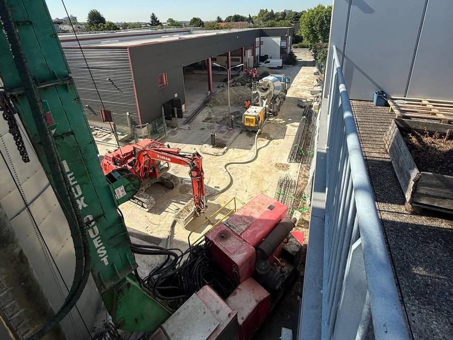 Chantier du centre de tri de Sevran (93) — vue 6