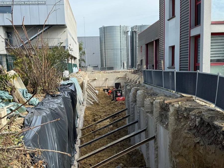 Chantier du centre de tri de Sevran (93) — vue 7