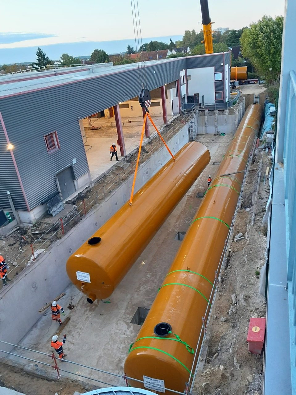 Chantier du centre de tri de Sevran (93) — vue 14